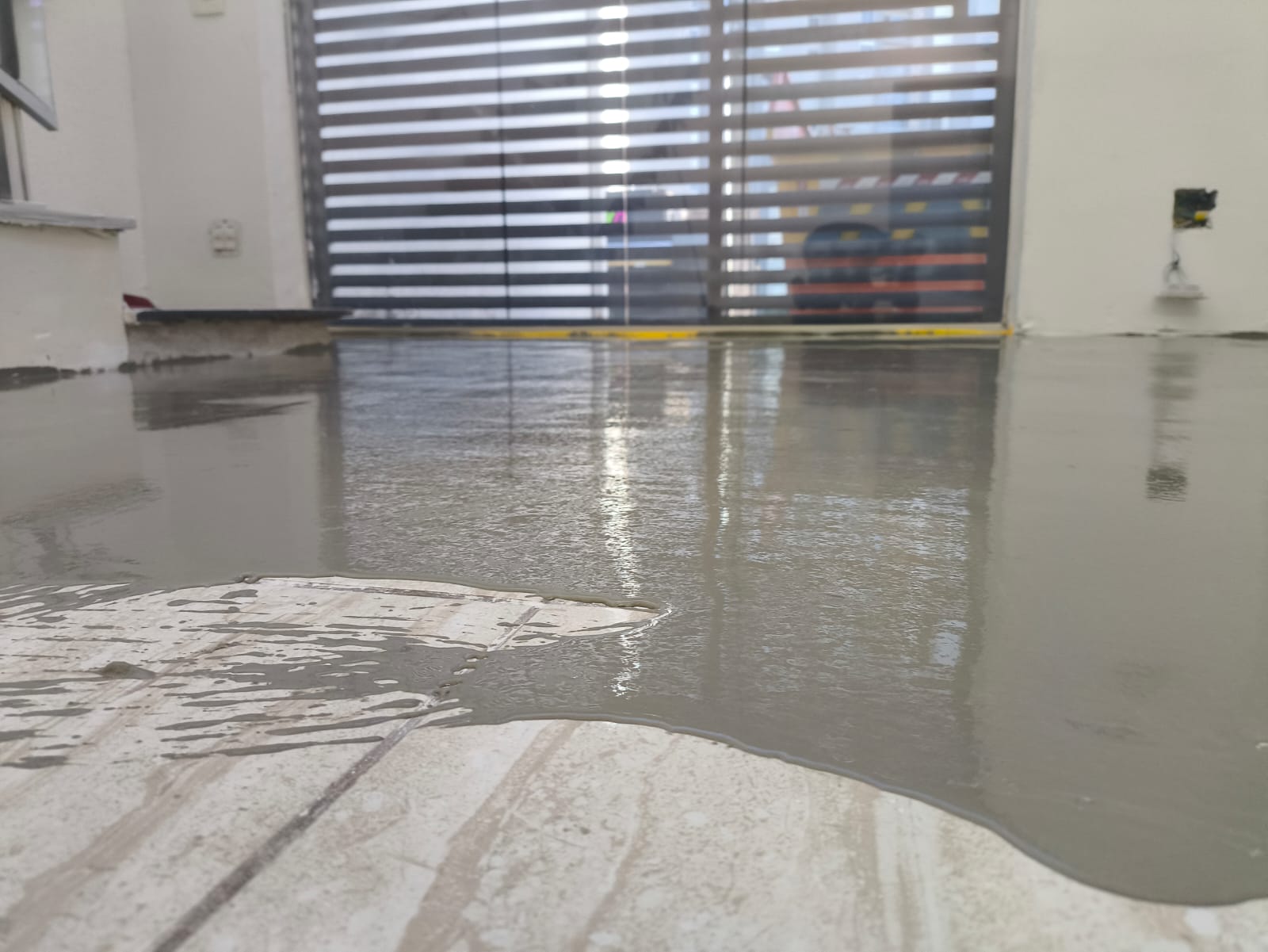 Etapa 1 - Nivelamento do contrapiso